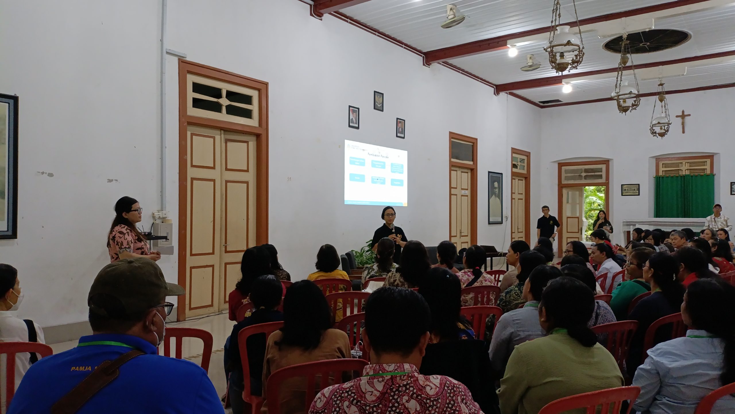 Peringati Hari Pangan Sedunia, Fakultas Teknobiologi UAJY dan Kevikepan Yogyakarta Timur Gelar Pelatihan Popping Boba dan Pancake Mini dari Tepung Labu Kuning dan Pisang Kepok