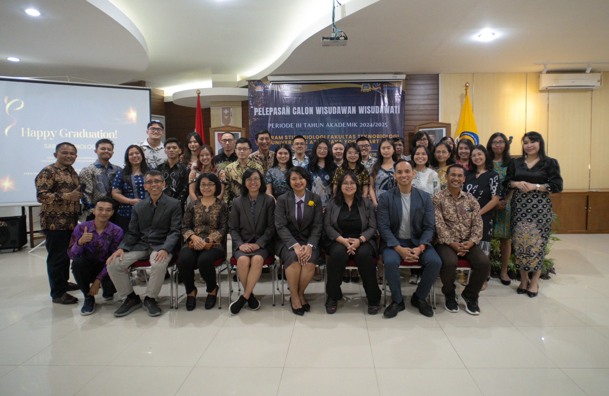 Pelepasan Wisudawan FTb UAJY: Langkah Terakhir Menuju Dunia Profesional
