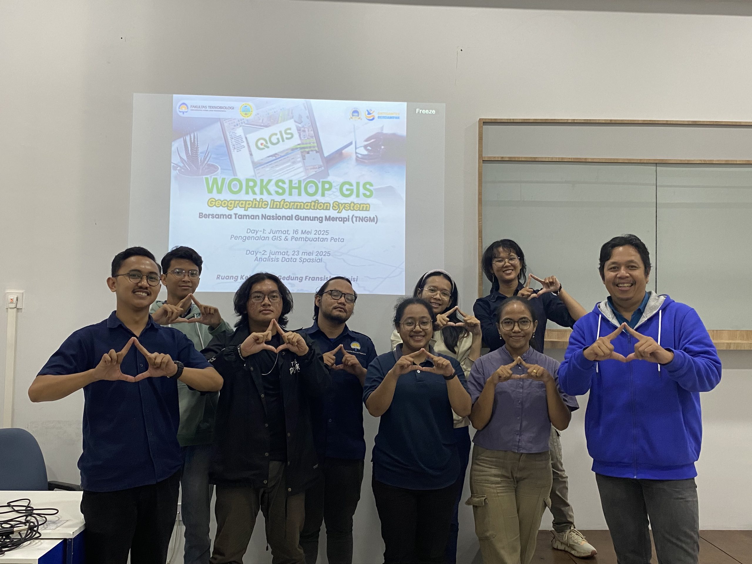 FTb UAJY dan TNGM Laksanakan Pelatihan GIS: Bekal Mahasiswa Hadapi Riset Lapangan